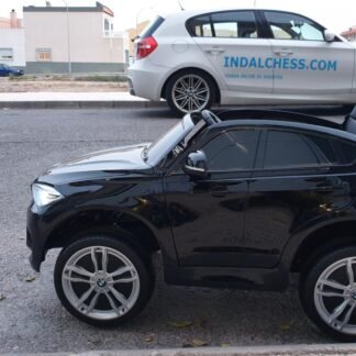 Coche eléctrico niños BMW X6M 12V, NEGRO, 1 plaza - INDA159-X6Mzw